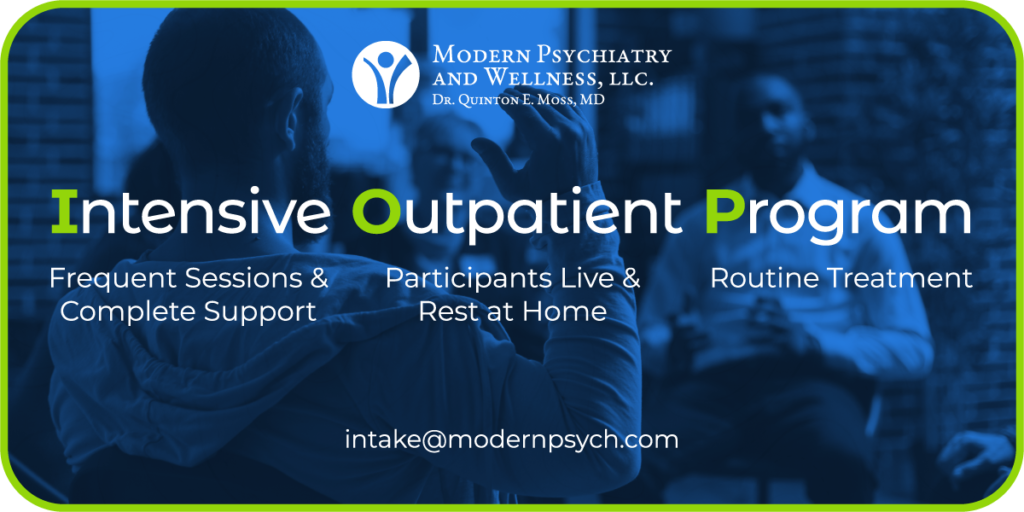 Intensive Outpatient Program 
Intensive 
Frequent Sessions & Complete Support 

Outpatient 
Participants Live & Rest at Home 

Program 
Routine Treatment 